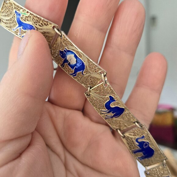 Vintage sterling silver Bracelet - Picture 1 of 2